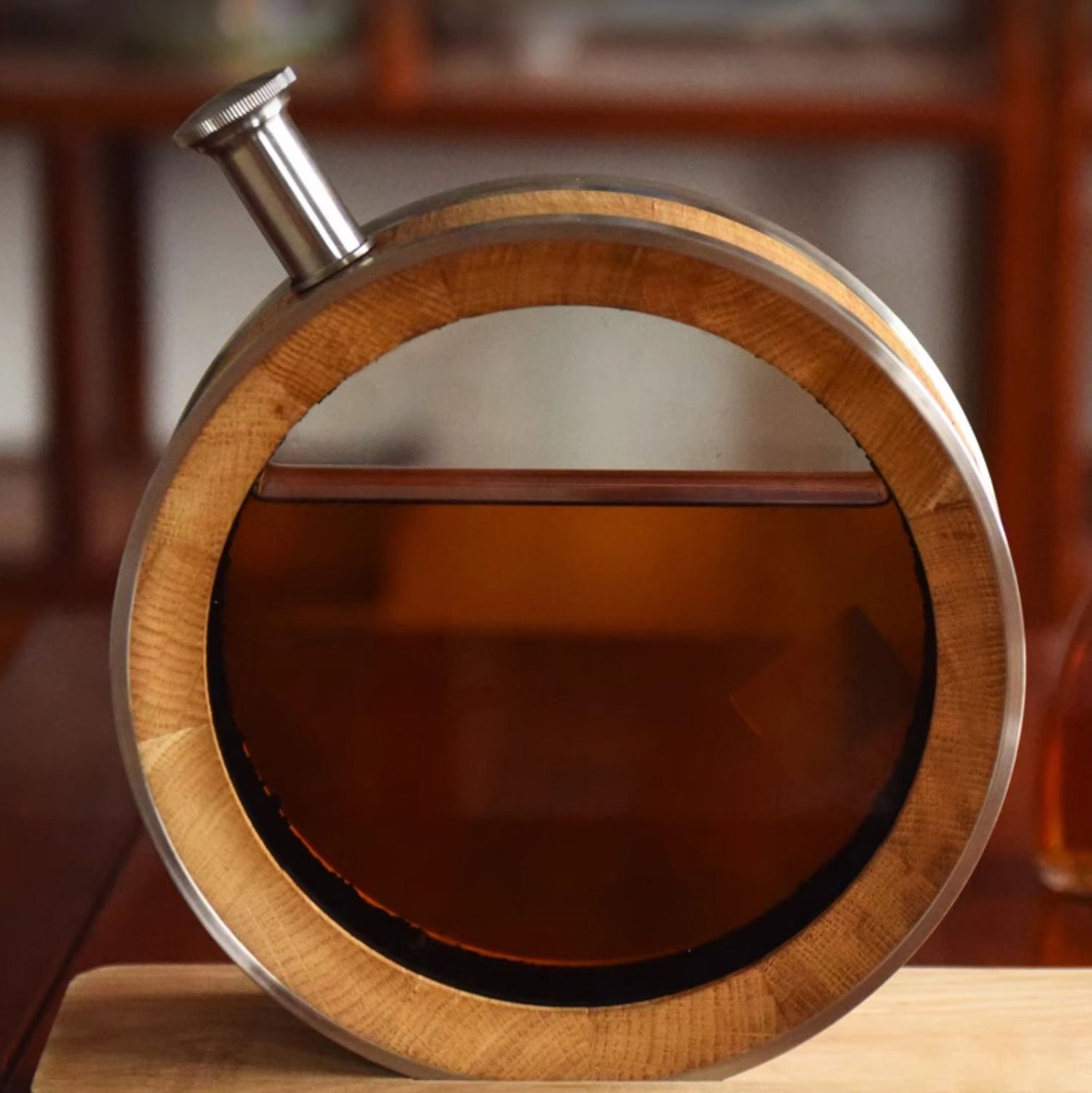 Visual oak barrel