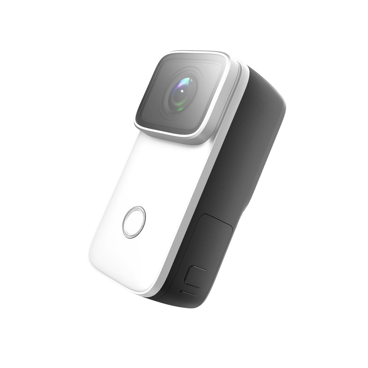 White 4K Action Camera