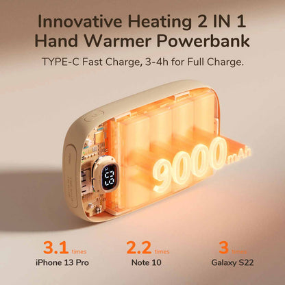 9000mah Cashmere hand warmer