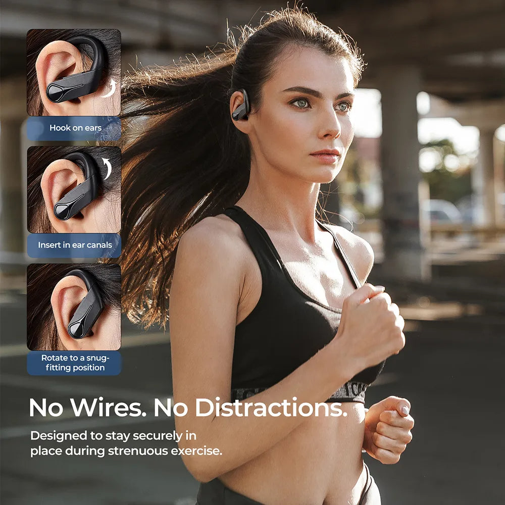 Bluetooth Earbuds for Running Sport