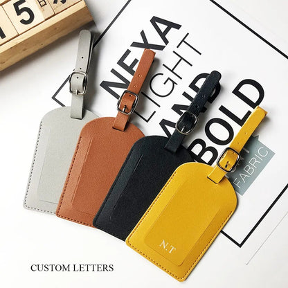 Personalize Initials Luggage Tag