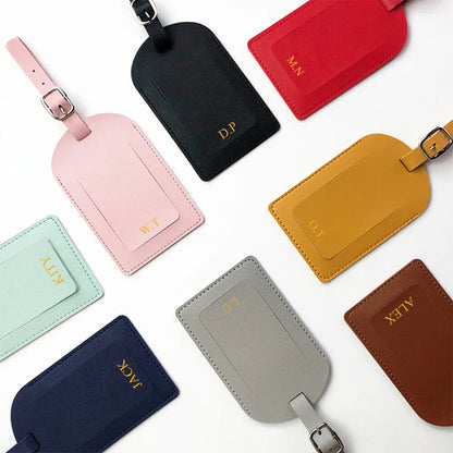 Personalize Initials Luggage Tag