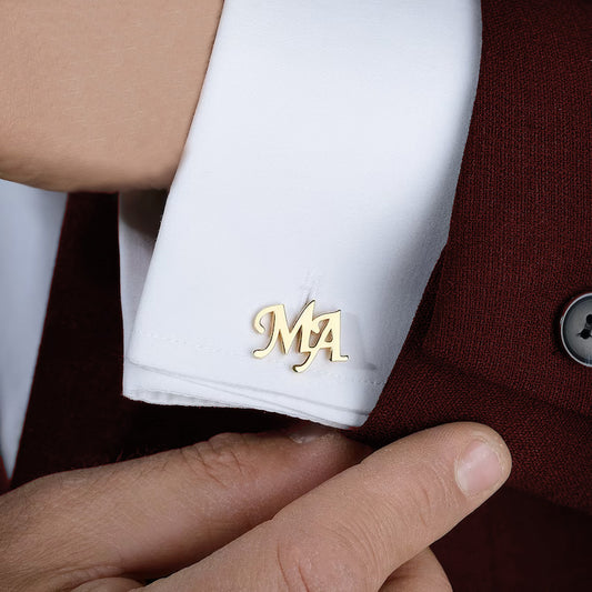 Personalized Custom Cufflinks for Mens|Groomsman Gift