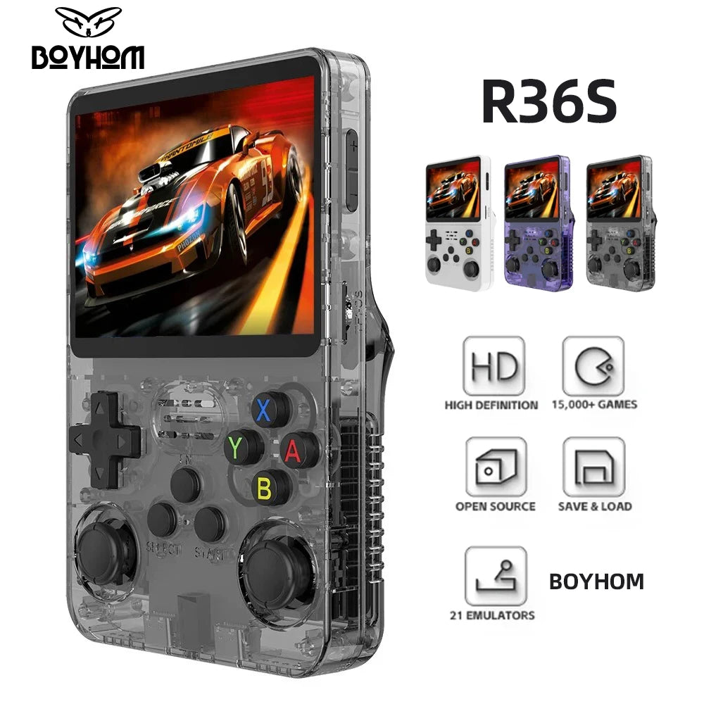 R36S Retro Portable game console