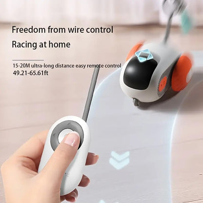 Remote control electric cat toy