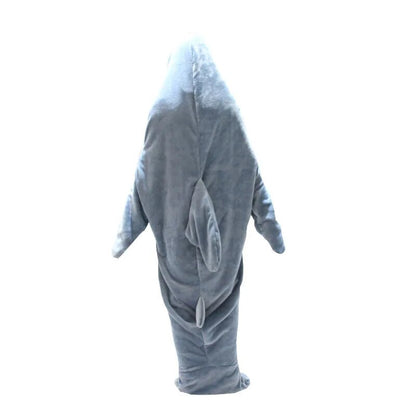 Shark Blanket Hoodie Adult