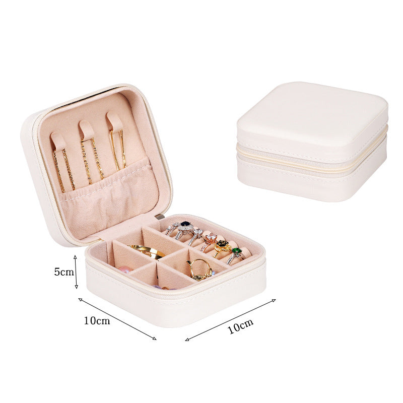 New shiny surface ｜Travel Jewelry Box｜Bridesmaid Gifts