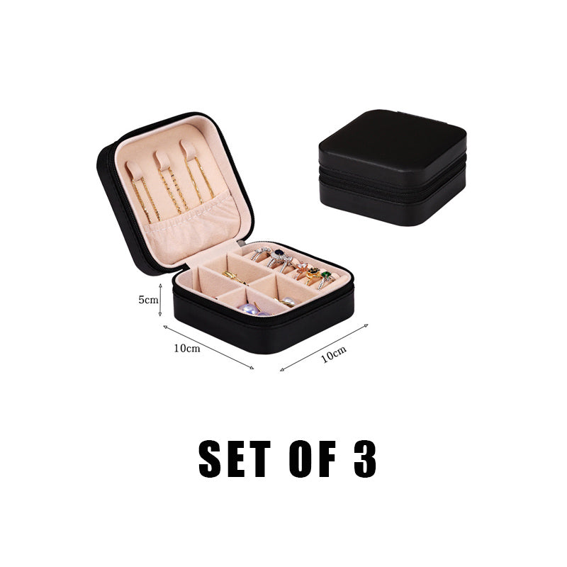 New shiny surface ｜Travel Jewelry Box｜Bridesmaid Gifts