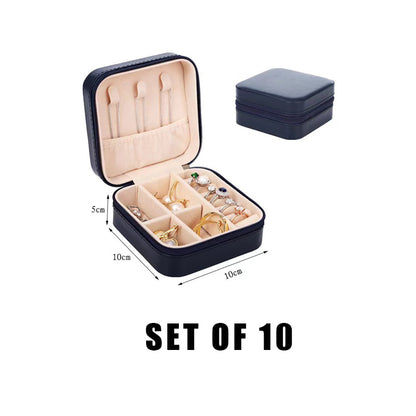 New shiny surface ｜Travel Jewelry Box｜Bridesmaid Gifts