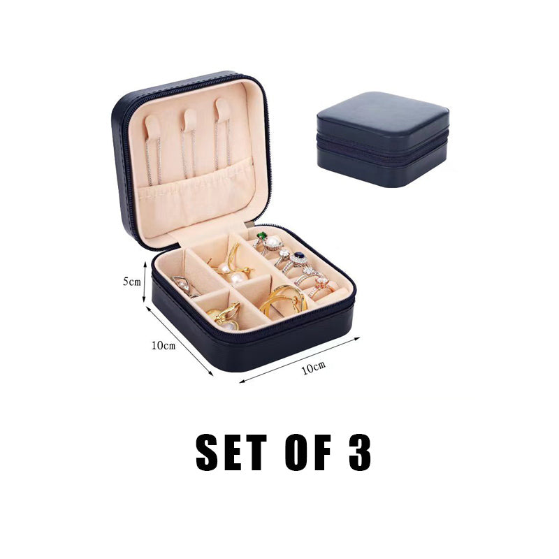 New shiny surface ｜Travel Jewelry Box｜Bridesmaid Gifts