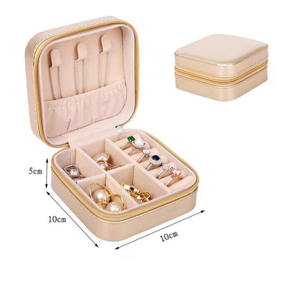 New shiny surface ｜Travel Jewelry Box｜Bridesmaid Gifts