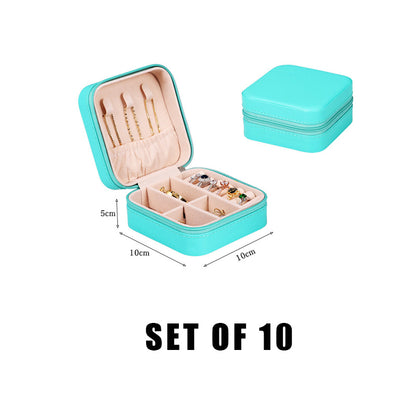 New shiny surface ｜Travel Jewelry Box｜Bridesmaid Gifts