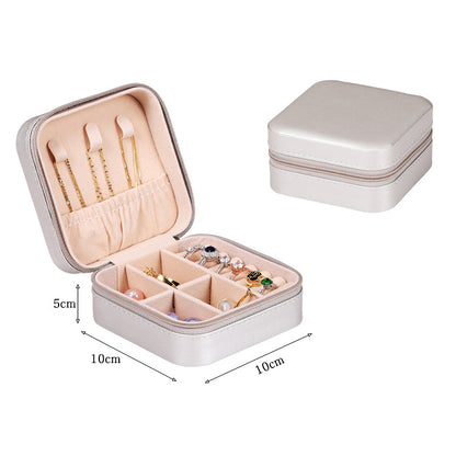 New shiny surface ｜Travel Jewelry Box｜Bridesmaid Gifts