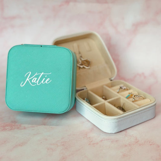 Personalized Gifts｜Travel Jewelry Box｜Bridesmaid Gifts